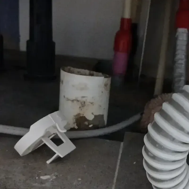 벌곡면 단독주택 정화조 연결 배관